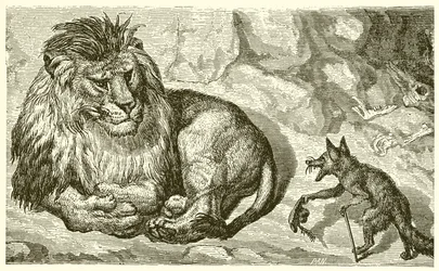 El zorro y el león