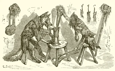 El Zorro y la Cigüeña