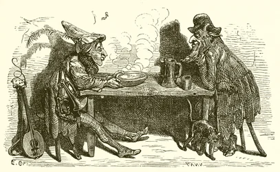 El sátiro y el viajero