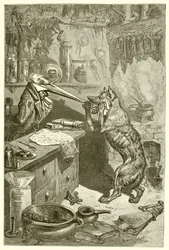 El lobo y la grulla