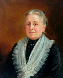 Sra. Mary Anna Foster (óleo sobre lienzo)