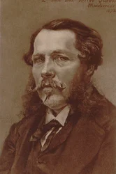 Retrato del pianista y compositor Alfred Quidant 1815-1893, 1872