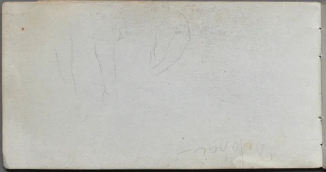 Cuaderno de bocetos, página 02: Estudios de piernas