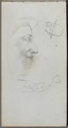 Cuaderno de bocetos, página 14: Figuras