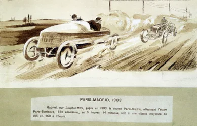 La carrera París-Madrid