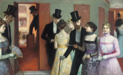Soirée en la Ópera, c.1900