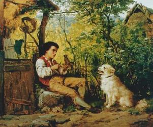 1858 - Un Miguel Ángel en ciernes, Galería Paffrath
