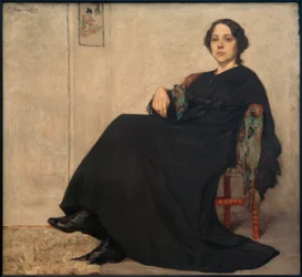 Mujer sentada