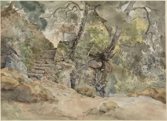 Del parque de la Villa Chigi en Ariccia