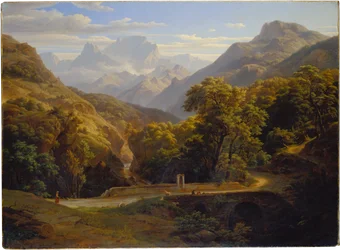 Paisaje montañoso