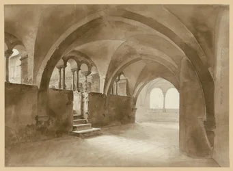 Claustro románico de Santa Escolástica en Subiaco