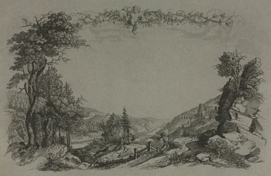 Seis vistas del castillo de Heidelberg