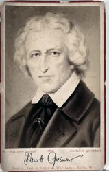 Retrato de Jacob Grimm