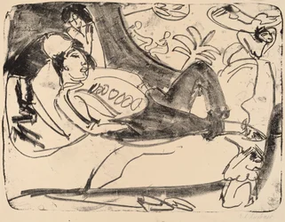 Siesta, 1911-1912