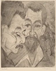 Dos Cabezas de Campesinos, 1920