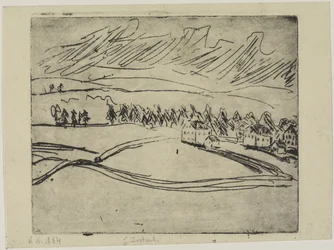 Campos y casas en los Montes Metálicos