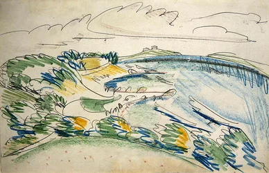 Costa de Fehmarn cerca de Wulfen