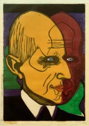 Cabeza del Dr. Frédéric Bauer