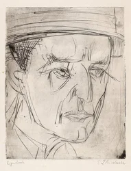 Cabeza del Dr. Grisebach. 1920