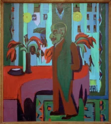 Max Liebermann en su estudio