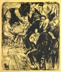 Restaurante de música; Musikrestaurant, 1914