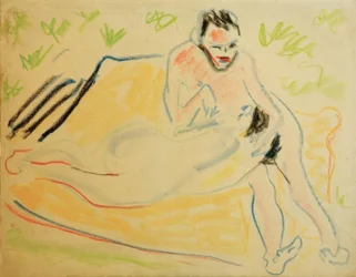 Pareja en la manta