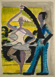 Bailarina haciendo piruetas, hacia 1931-32