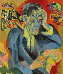 Retrato del poeta Leonhard Frank