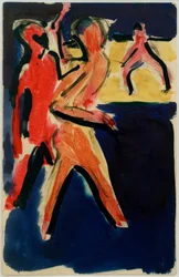 Postal a Erich Heckel del 23