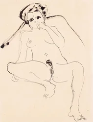 Desnudo reclinado