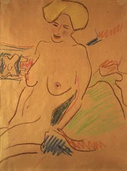 Desnudo sentado, c.1907