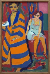 Autorretrato con modelo