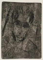 Curva en la calle/Retrato de Wilhelmine Julow I