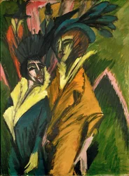 Dos mujeres (óleo sobre lienzo)