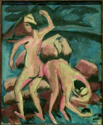 Dos bañistas, Fehmarn