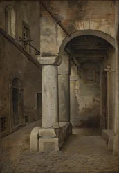Un callejón romano