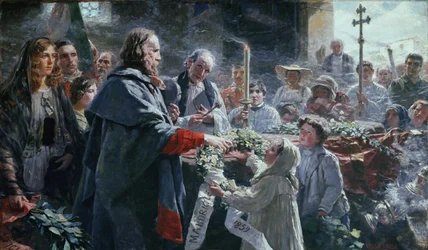 Giuseppe Garibaldi: "A Anita diez años después"