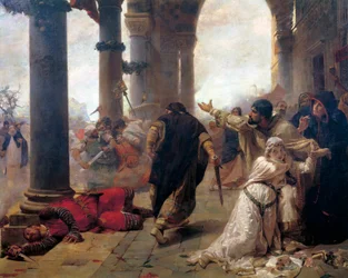Vísperas sicilianas, de Erulo Eroli (1854-1916), Detalle