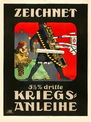 ¡Suscríbete al tercer préstamo de guerra!, 1915