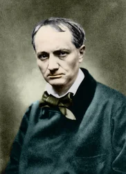 Charles Baudelaire (1821-1867), escritor francés, Foto de Carjat.