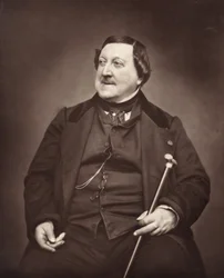 Gioachino Antonio Rossini, compositor italiano, 1792-1868