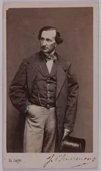 Retrato de Jules Chaumont (-1866), (actor)
