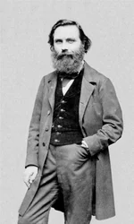 Retrato del escritor y periodista francés Eugène Garcin (1830-1909).