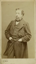 Retrato del compositor François-Auguste Gevaert 1828-1908, c. 1870