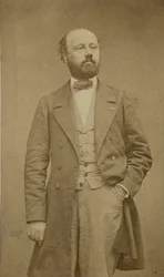 Retrato del compositor François Bazin 1816-1878