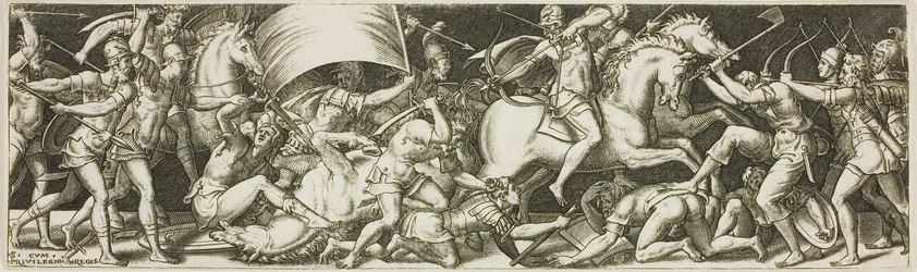 Batalla de Caballeros e Infantería