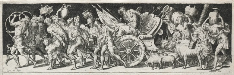 Combates y triunfos, probablemente 1560s