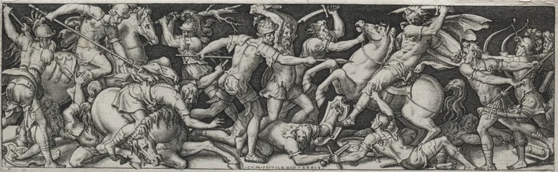 Combates y triunfos, probablemente 1560s