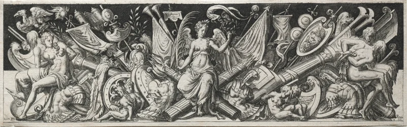 Combates y triunfos, probablemente 1560s