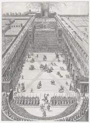 Speculum Romanae Magnificentiae: Matrimonio de Annibale Altemps y Ortensia Borromeo, Roma